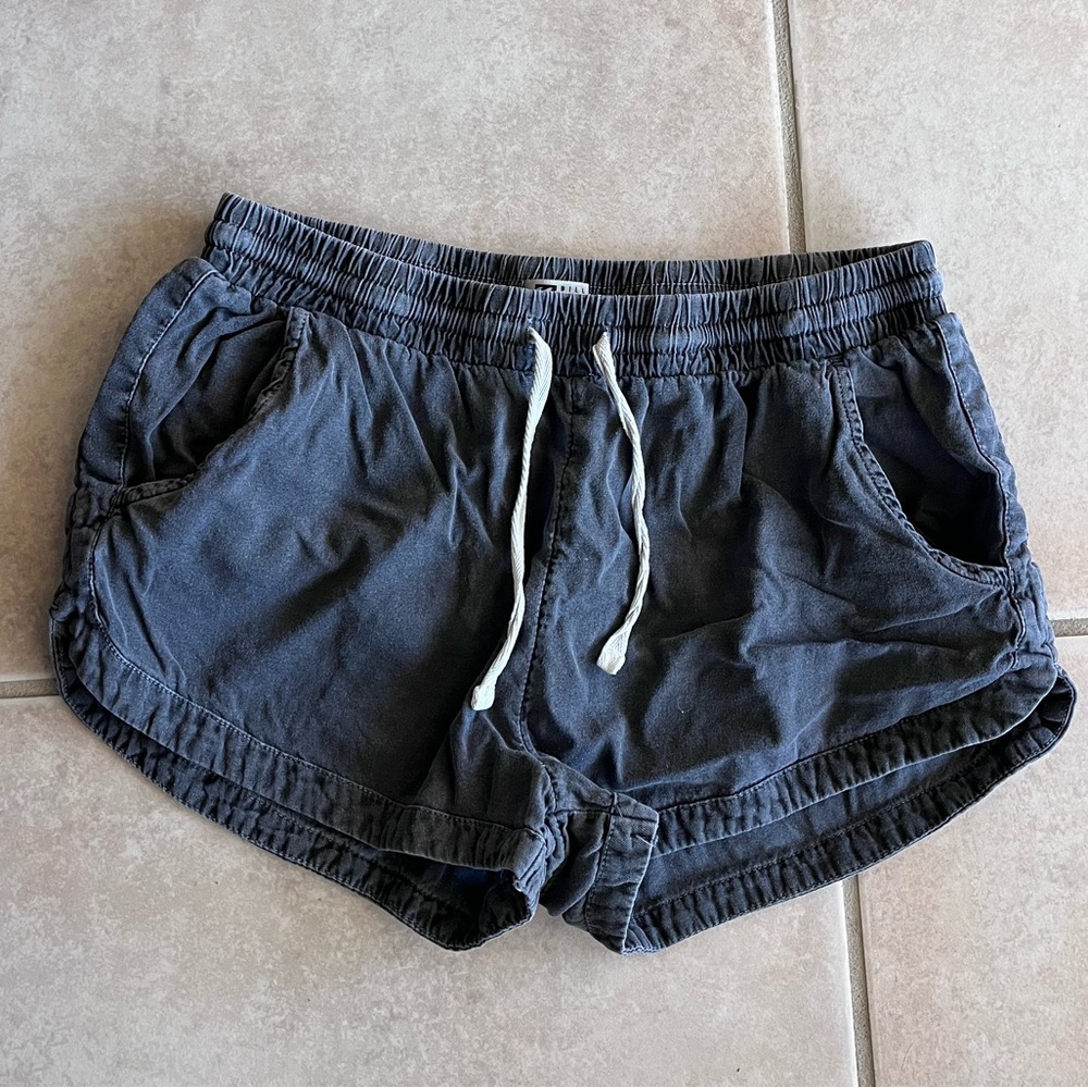 Billabong Black Athletic Drawstring Shorts